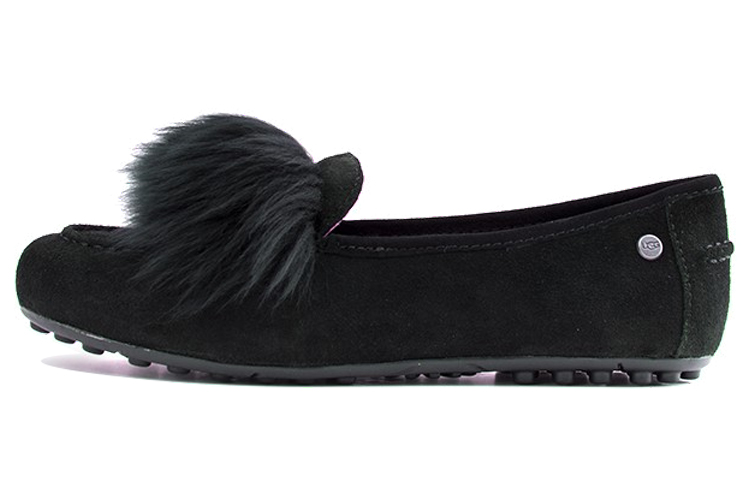 (Women) UGG Ansley Bow 'Glimmer Chestnut' 1102689-BLK