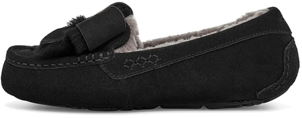 (Women) UGG Ansley Bow Black 1113470-BLK Buy (Women) UGG Ansley Bow Black 1113470-BLK