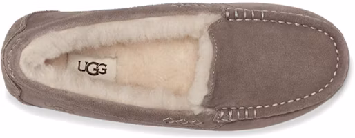 Shop UGG Ansley Bow Glimmer 慵懶豆豆鞋 女款 栗色