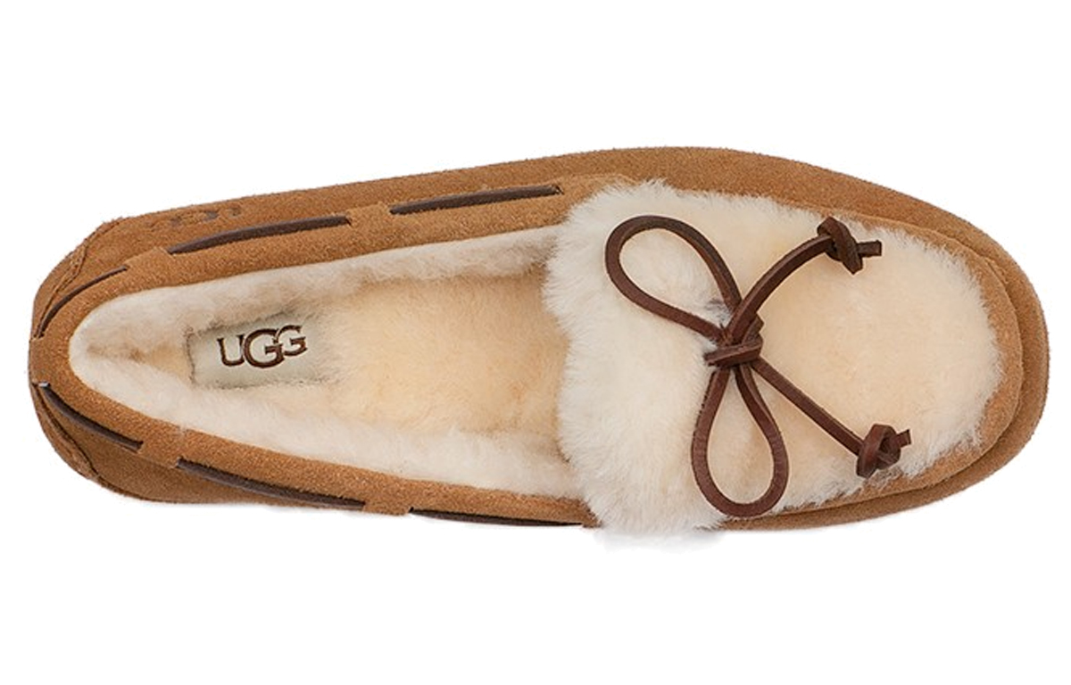 Lookbook (W) UGG Ansley Bow Glimmer Pantoffels 1112299-CHE