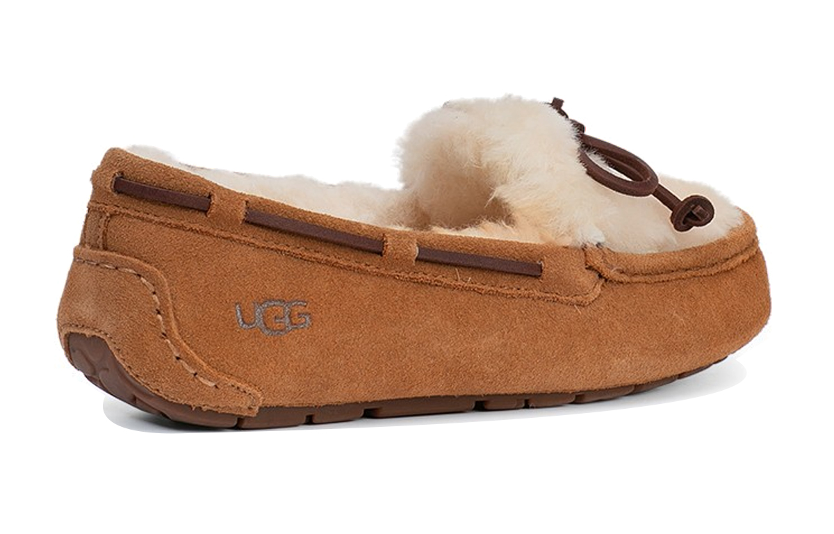 Shop (W) UGG Ansley Bow Glimmer Pantoffels 1112299-CHE