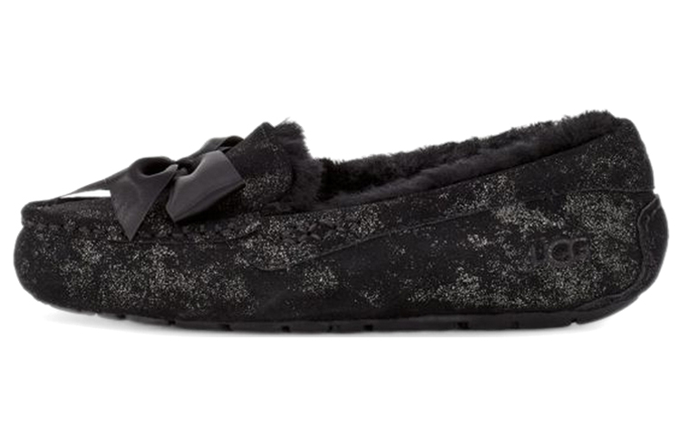 (Women) UGG Ansley Bow Glimmer 'Black' 1125830-BLK