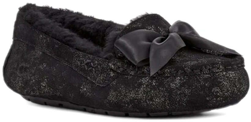 (W) UGG Ansley Bow Glimmer ''Schwarz'' 1125830-BLK Lookbook (W) UGG Ansley Bow Glimmer ''Schwarz'' 1125830-BLK
