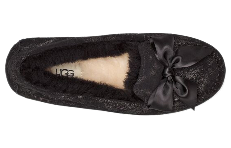 Shop (W) UGG Ansley Bow Glimmer ''Schwarz'' 1125830-BLK