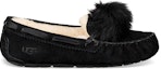 Order (W) UGG Ansley Bow Glimmer Kasut Berbulu Hitam 1019015-BLK