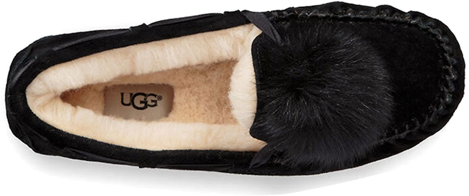 (Women) UGG Ansley Bow Glimmer Fleece Lined Shoe Black 1019015-BLK Purchase (Women) UGG Ansley Bow Glimmer Fleece Lined Shoe Black 1019015-BLK