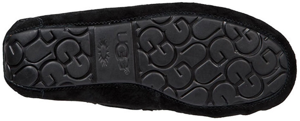 (Women) UGG Ansley Bow Glimmer Fleece Lined Shoe Black 1019015-BLK Details for (Women) UGG Ansley Bow Glimmer Fleece Lined Shoe Black 1019015-BLK