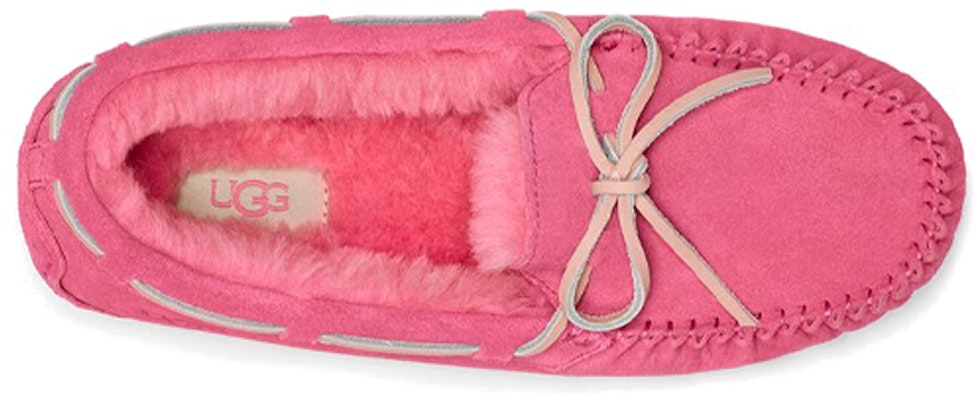 UGG Ansley Bow Glimmer 耐磨保暖 懒人豆豆運動休閒鞋 女款 栗色 Shop UGG Ansley Bow Glimmer 耐磨保暖 懒人豆豆運動休閒鞋 女款 栗色