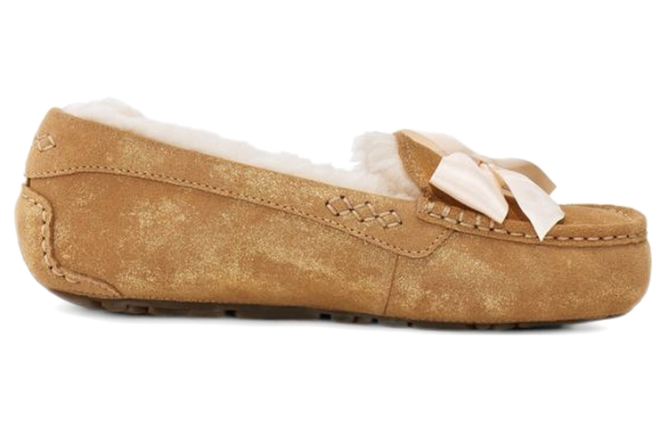 Order (W) UGG Ansley Bow Glimmer ''Marron Noisette'' 1125830-CHE