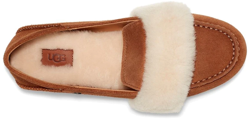(W) UGG Ansley Bow Glimmer 'Chestnut Fleece Lined' Berbulu Coklat Tua 1117930-CHE Shop (W) UGG Ansley Bow Glimmer 'Chestnut Fleece Lined' Berbulu Coklat Tua 1117930-CHE