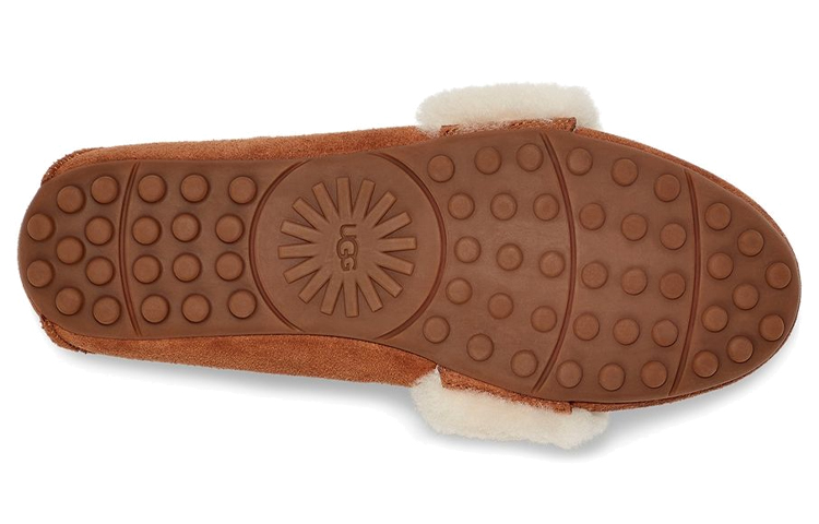 Details for (W) UGG Ansley Bow Glimmer 'Chestnut Fleece Lined' Berbulu Coklat Tua 1117930-CHE