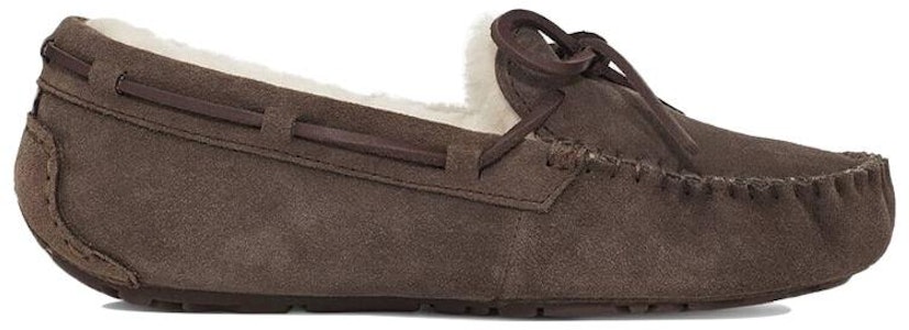 (W) UGG Ansley Bow Glimmer 'Cozy Chestnut Fleece Lined' Berbulu Fesyen. 1107949-ESP Order (W) UGG Ansley Bow Glimmer 'Cozy Chestnut Fleece Lined' Berbulu Fesyen. 1107949-ESP