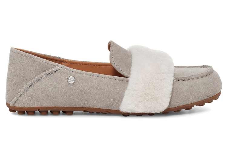 Order (Women) UGG Ansley Bow Glimmer 'Light Grey White' 1117930TS-SAMT