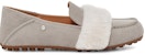 (W) UGG Ansley Bow Glimmer 'Kelabu Muda Putih' 1117930TS-SAMT
