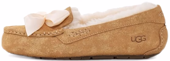 (Women) UGG Ansley Bow Glimmer 'Chestnut' 1125830-CHE (Women) UGG Ansley Bow Glimmer 'Chestnut' 1125830-CHE