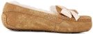 (W) UGG Ansley Bow Glimmer 'Chestnut' Coklat Keemasan 1125830-CHE
