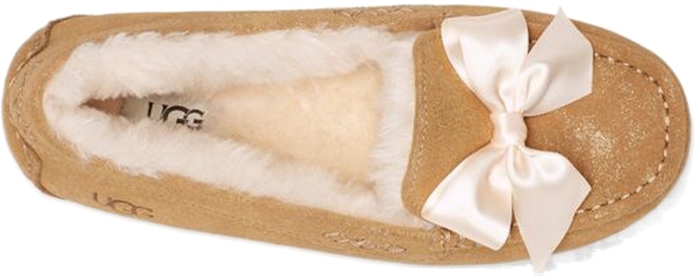 (W) UGG Ansley Bow Glimmer 'Chestnut' - Zapatillas Mujer Marrón Brillante 1125830-CHE Shop (W) UGG Ansley Bow Glimmer 'Chestnut' - Zapatillas Mujer Marrón Brillante 1125830-CHE