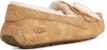 (W) UGG Ansley Bow Glimmer 'Chestnut' Coklat Keemasan 1125830-CHE