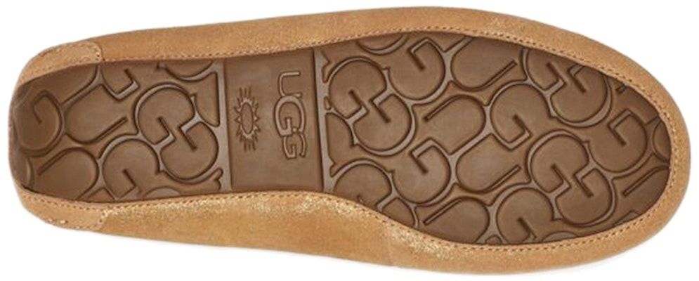 (W) UGG Ansley Bow Glimmer 'Chestnut' - Zapatillas Mujer Marrón Brillante 1125830-CHE Details for (W) UGG Ansley Bow Glimmer 'Chestnut' - Zapatillas Mujer Marrón Brillante 1125830-CHE