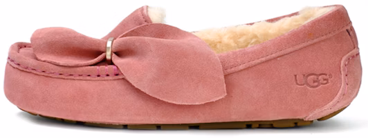 (Women) UGG Ansley Bow Slippers 'Pink' 1099927-SHLL (Women) UGG Ansley Bow Slippers 'Pink' 1099927-SHLL