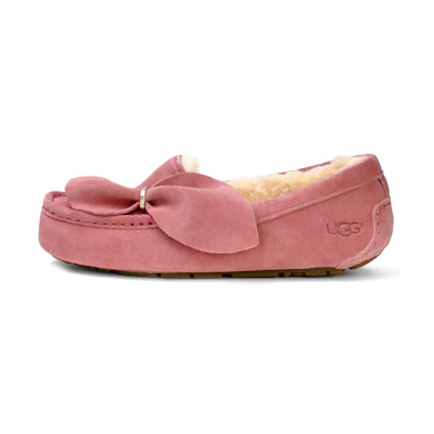 (W) UGG Ansley Bow Slippers 'Pink'