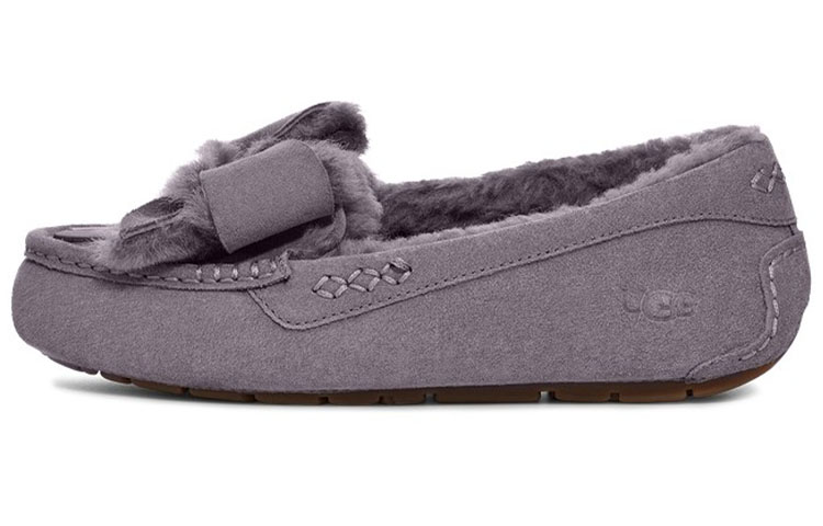 (Women) UGG Ansley Bow Slippers 'Purple' 1113470-SHA