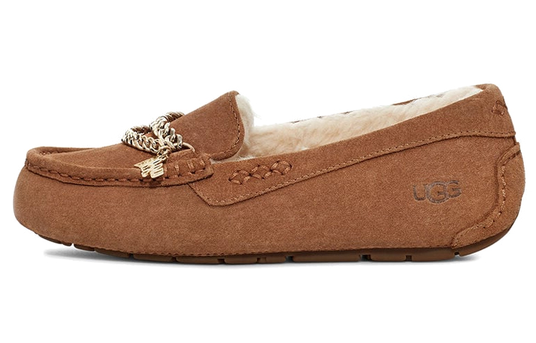 (Women) UGG Ansley Chain Loafer 'Chestnut' 1127330-CHE