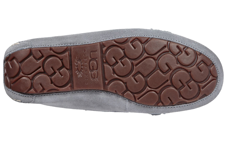 Details for (W) UGG Ansley Grijze Pantoffels met Vacht Strik 1019758-GYS