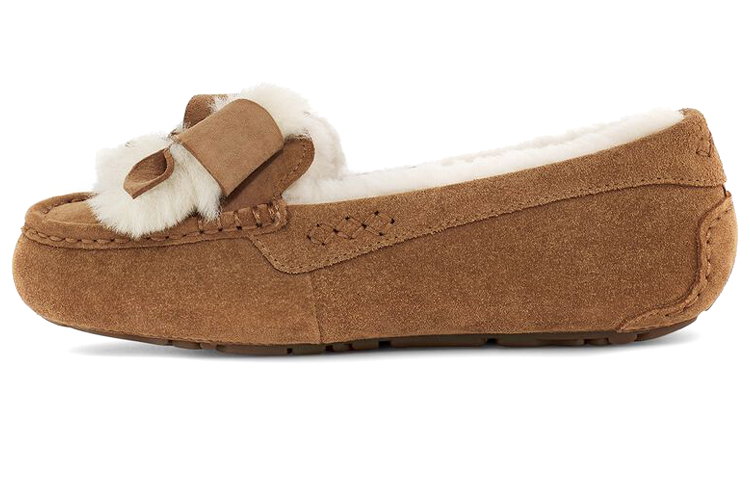 (Women) UGG Ansley Heritage Bow 'Chestnut' 1129430-CHE