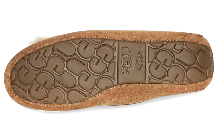 Purchase (Women) UGG Ansley Heritage Bow 'Chestnut' 1129430-CHE