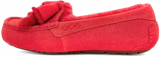 (Women) UGG Ansley Heritage Bow 'Red Comfort Warmth' 1129430-RBRD (Women) UGG Ansley Heritage Bow 'Red Comfort Warmth' 1129430-RBRD