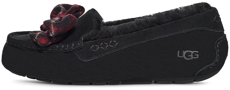 (W) UGG Ansley 格纹蝴蝶结“黑色” 1127850-BLK Buy (W) UGG Ansley 格纹蝴蝶结“黑色” 1127850-BLK