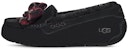 (W) UGG Ansley Plaid Bow 'Hitam' 1127850-BLK