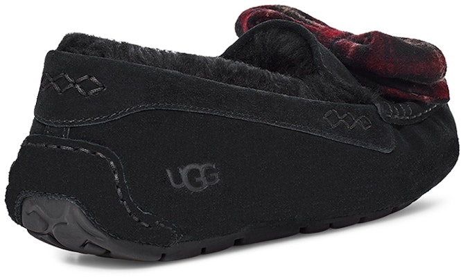 (W) UGG Ansley Plaid Bow 'Hitam' 1127850-BLK Shop (W) UGG Ansley Plaid Bow 'Hitam' 1127850-BLK
