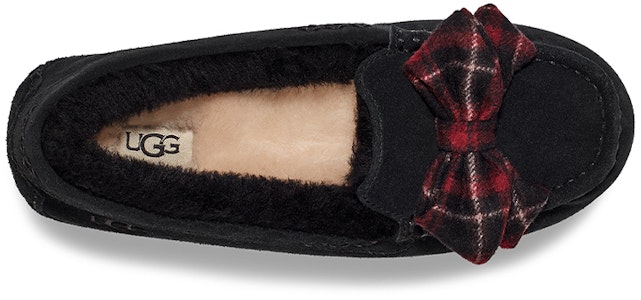 (W) UGG Ansley 格纹蝴蝶结“黑色” 1127850-BLK Purchase (W) UGG Ansley 格纹蝴蝶结“黑色” 1127850-BLK