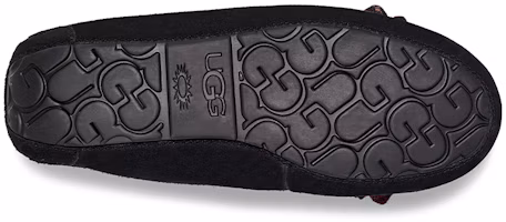 Details for UGG ANSLEY Plaid Bow 安思麗格紋 蝴蝶結加絨保暖懶人 低筒 運動休閒鞋 女款 黑色