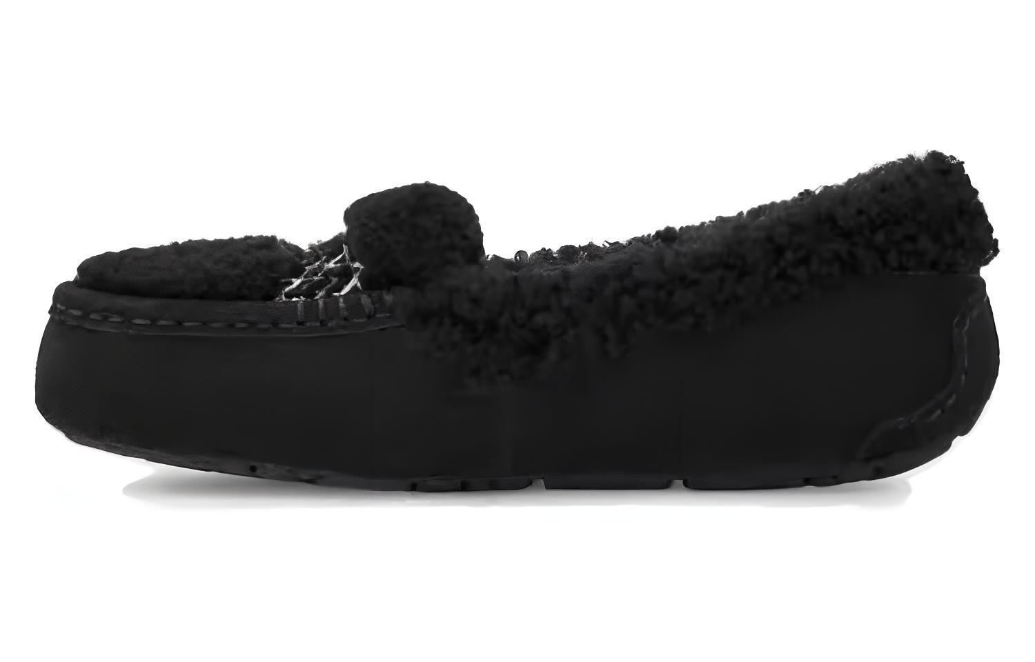 (W) UGG Ansley Slipper Heritage Braid Black