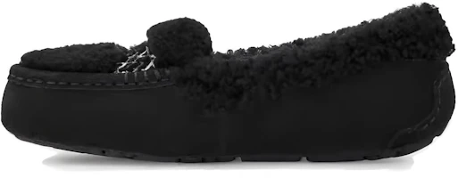 (Women) UGG Ansley Slipper Heritage Braid Black 1143975-BLK (Women) UGG Ansley Slipper Heritage Braid Black 1143975-BLK