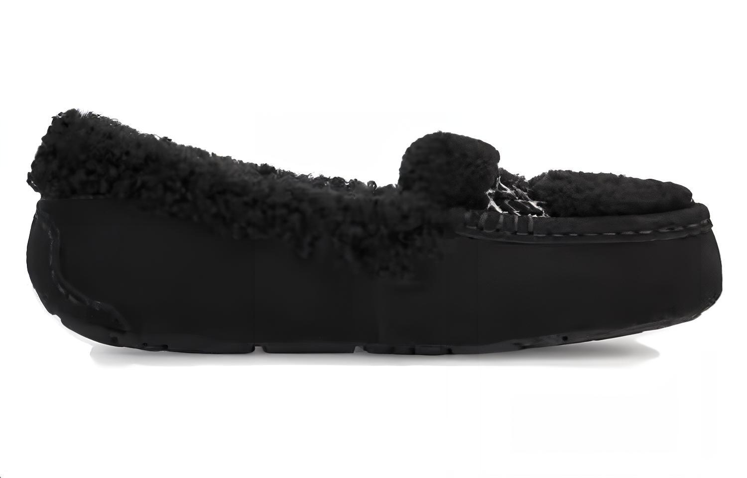 (W) UGG Ansley Slipper Heritage Braid Black 圖 2