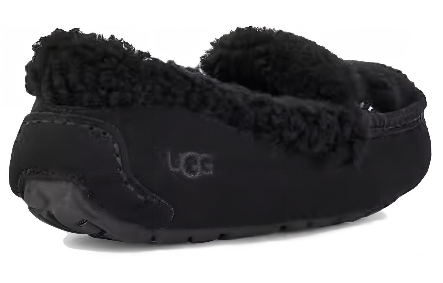 (W) UGG Ansley Slipper Heritage Braid Black 圖 4
