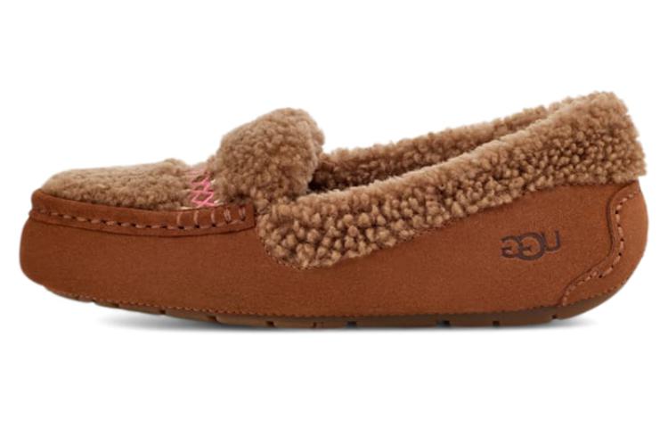 (Women) UGG Ansley Slipper Heritage Braid Hardwood 1143975-HWD