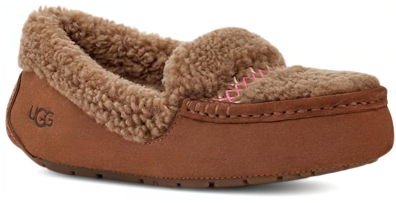 (W) UGG Ansley Slipper Heritage Braid Kayu Keras 1143975-HWD Lookbook (W) UGG Ansley Slipper Heritage Braid Kayu Keras 1143975-HWD