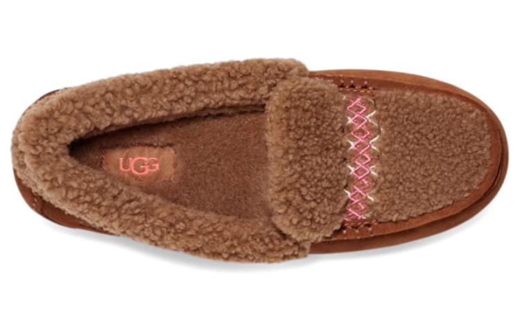 Shop (W) UGG Ansley Slipper Heritage Braid Hardwood - Pantuflas Trenzadas Mujer. 1143975-HWD