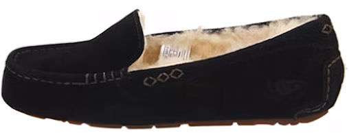(Women) UGG Ansley Slippers 'Fur-Lined Warm Casual Black' 3312-BLK (Women) UGG Ansley Slippers 'Fur-Lined Warm Casual Black' 3312-BLK