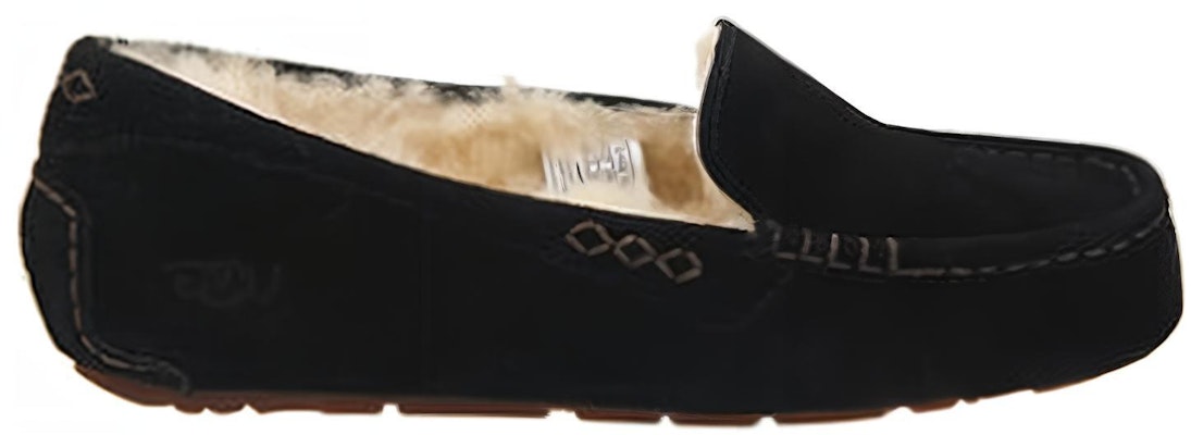 UGG Ansley 拖鞋 加絨保暖 懶人豆豆運動休閒鞋 女款 黑色 Order UGG Ansley 拖鞋 加絨保暖 懶人豆豆運動休閒鞋 女款 黑色