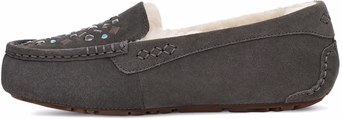 (Women) UGG Ansley Stud 2 (Rivets) Slip on Grey 1119100-CHRC Buy (Women) UGG Ansley Stud 2 (Rivets) Slip on Grey 1119100-CHRC