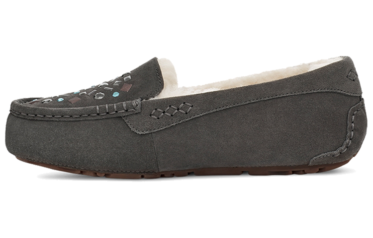 (Women) UGG Ansley Stud 2 (Rivets) Slip on Grey 1119100-CHRC
