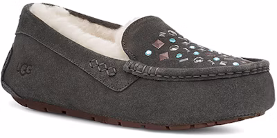 Lookbook (Women) UGG Ansley Stud 2 (Rivets) Slip on Grey 1119100-CHRC