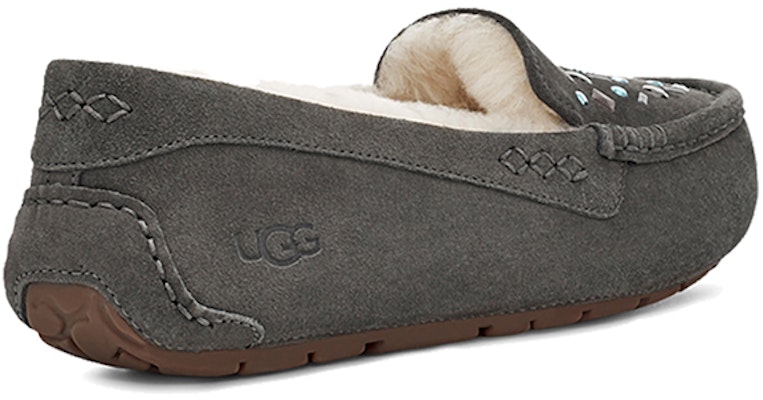 (W) UGG Ansley Stud 2 (Remaches) Pantuflas Gris 1119100-CHRC Shop (W) UGG Ansley Stud 2 (Remaches) Pantuflas Gris 1119100-CHRC