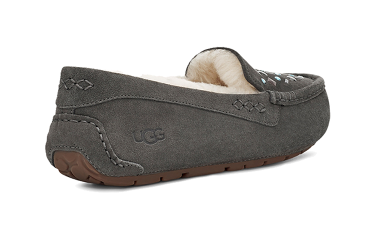 Shop (W) UGG Ansley Stud 2 (Rivets) Slip On Kelabu 1119100-CHRC